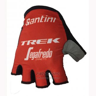 2018 Trek Segafredo Handschoenen Cycling Rood